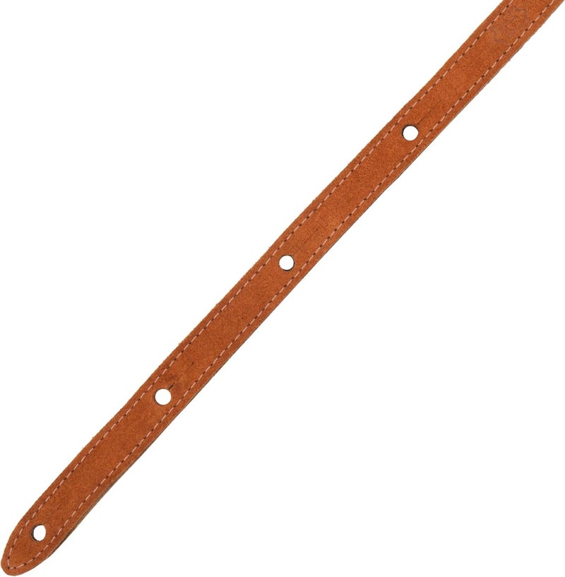 Levy's 3/4" Suede Loop Mandolin Strap Brown - Image 2
